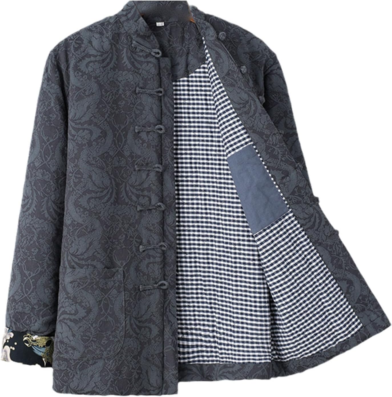 確認用〈5〉 男性用の中国のタングスーツコットンパッド付きユニフォームの衣服