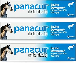(3 Pack) Dewormer Horse Paste 10%, 100mg Each
