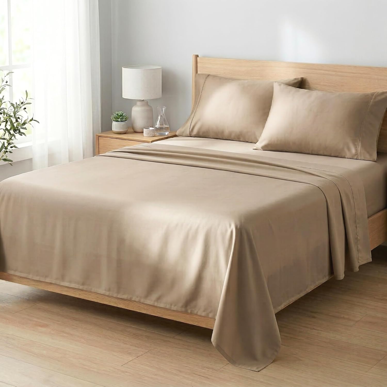 Beckham Hotel Collection 500TC Cotton Sateen Sheet Set