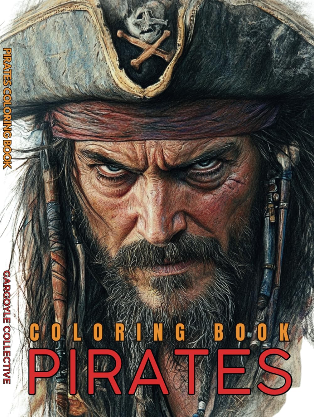 Pirates Coloring Book: Perfect for Art Lovers, Swashbuckling Scallywags, Corsairs, and Devoted Enthusiasts of Piracy and Ships. (Literary Coloring Books)