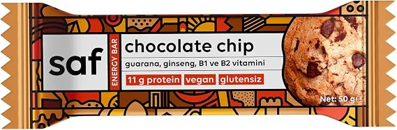 pure Chocolate Chip Energy Bar 50 gr x 12