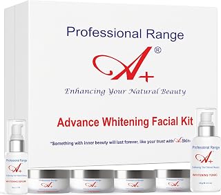 A+ Advance Brightening Hydra Facial Kit (20-25 Times Facial) - Professional 6-Step Facial for Brightening & Instant Glow |... Price In India