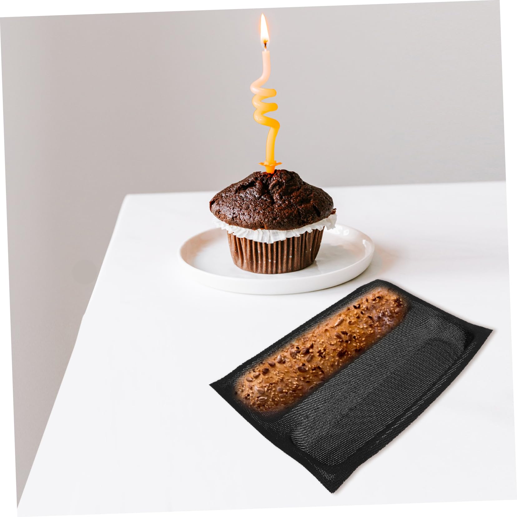 Zerodeko 3pièces Moule à Silicone Antiadhésif Alvéoles Outil De Cuisson Pratique Pour Français Réutilisable Et Respirant Pour Petits Déjeuners Et Goûters