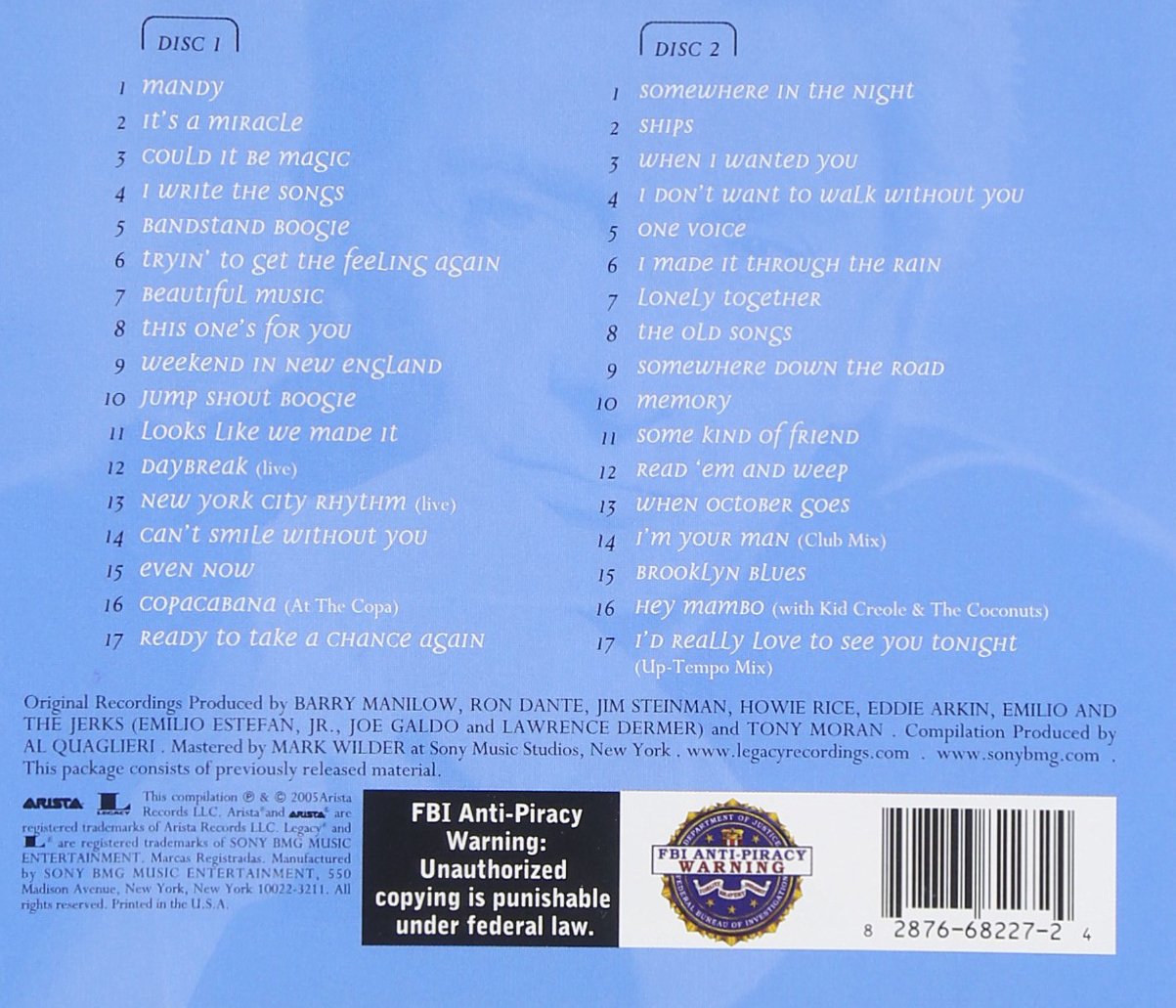 The Essential Barry Manilow
