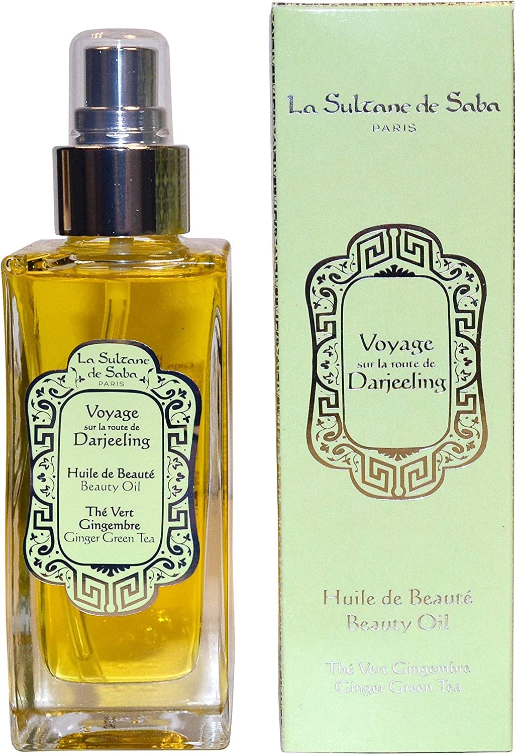 Huile corporelle Thé vert gingembre La Sultane de Saba 200ml - 2