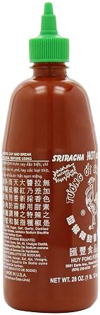 Sriracha Hot Chili Sauce Bottle, 28 Ounce