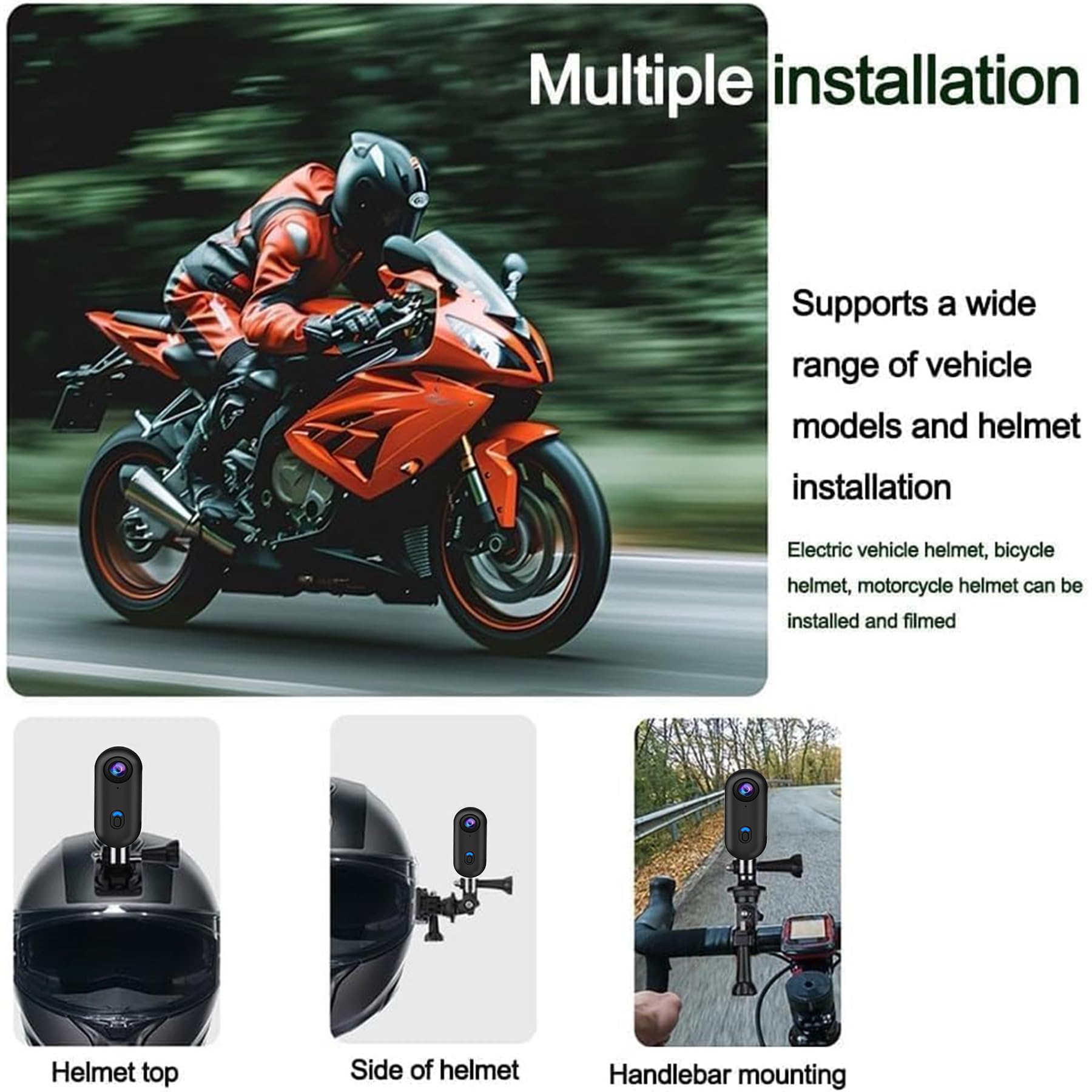 Mini Action Cam 4K,Action Camera,Tragbare Kamera mit 360° Drehbarem Clip und Magnetclip,Wasserdichter 4K-Körperkamera,Kleine Bodycam Körperkamera Überwachungskamera für Reisen, Outdoor