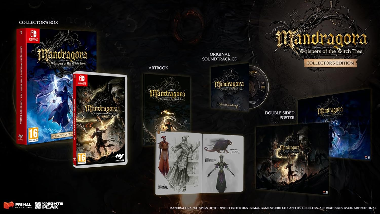 Mandragora: Whispers of the Witch Tree - Collector´s Edition - Switch
