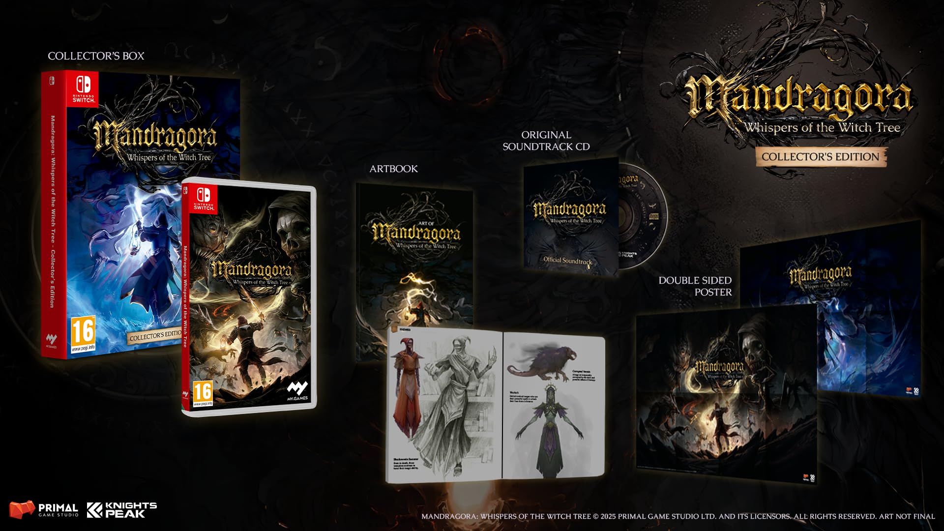 Mandragora: Whispers of the Witch Tree - Collector´s Edition - Switch