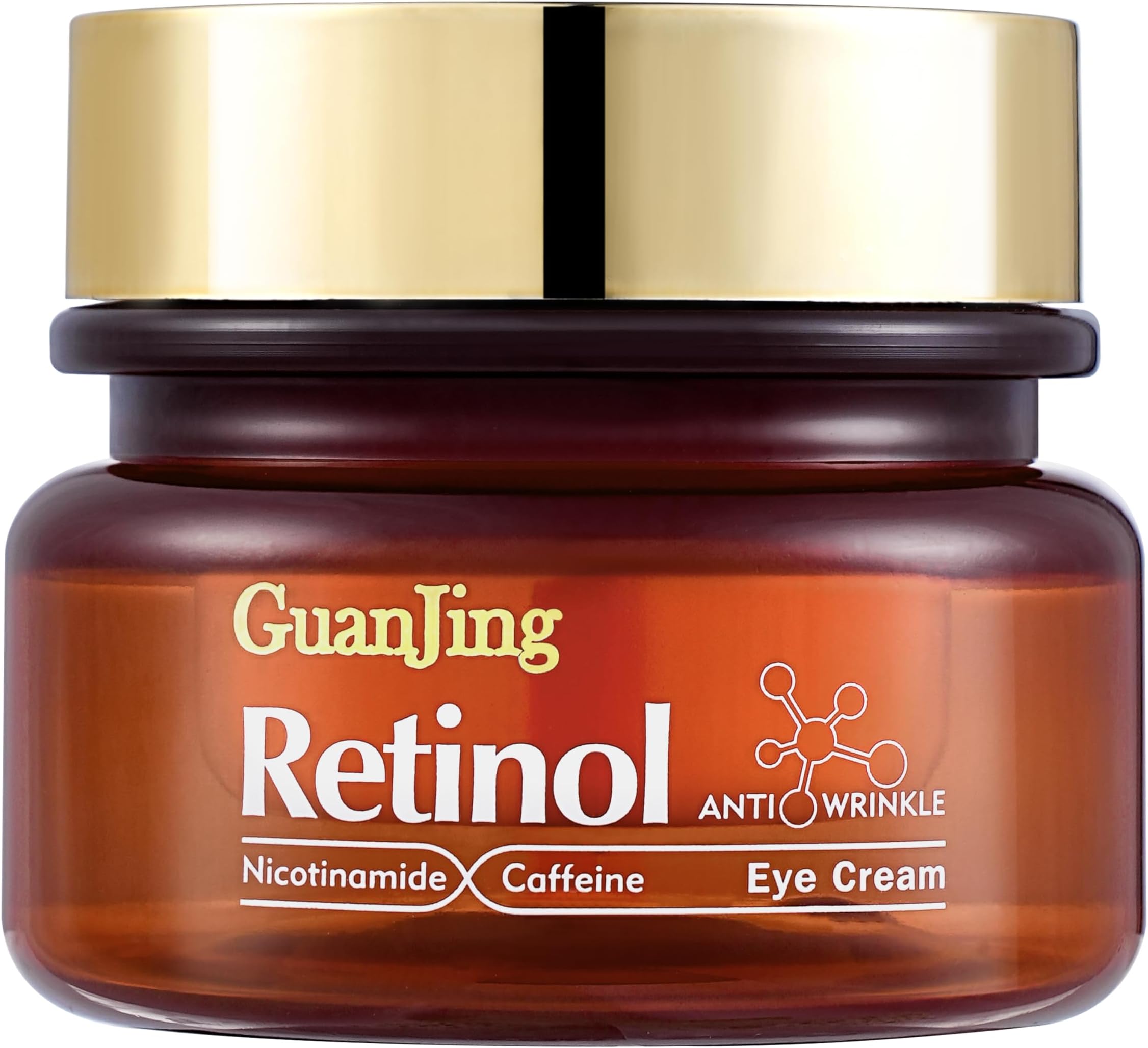 GuanJing Retinol Anti Aging Eye Cream Anti-Wrinkles Bags Dark Circles Removal Retinol Eye Cream For Women - 30g (1.01 fl.oz)