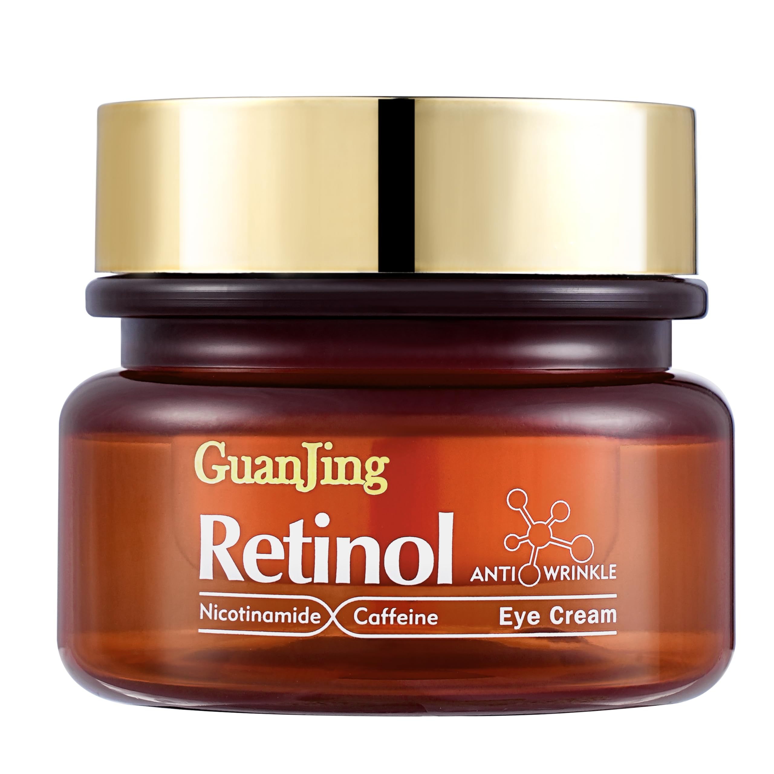 GuanJing Retinol Anti Aging Eye Cream Anti-Wrinkles Bags Dark Circles Removal Retinol Eye Cream For Women - 30g (1.01 fl.oz)