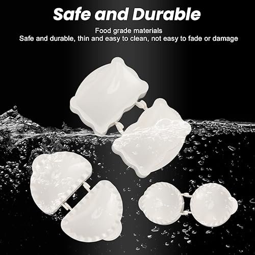 Miniatura 2 de Mini moldes clásicos para tartas de mano, molde de prensa de pastel de mano, prensatelas de bolsillo, moldes para pasteles de bolsillo para