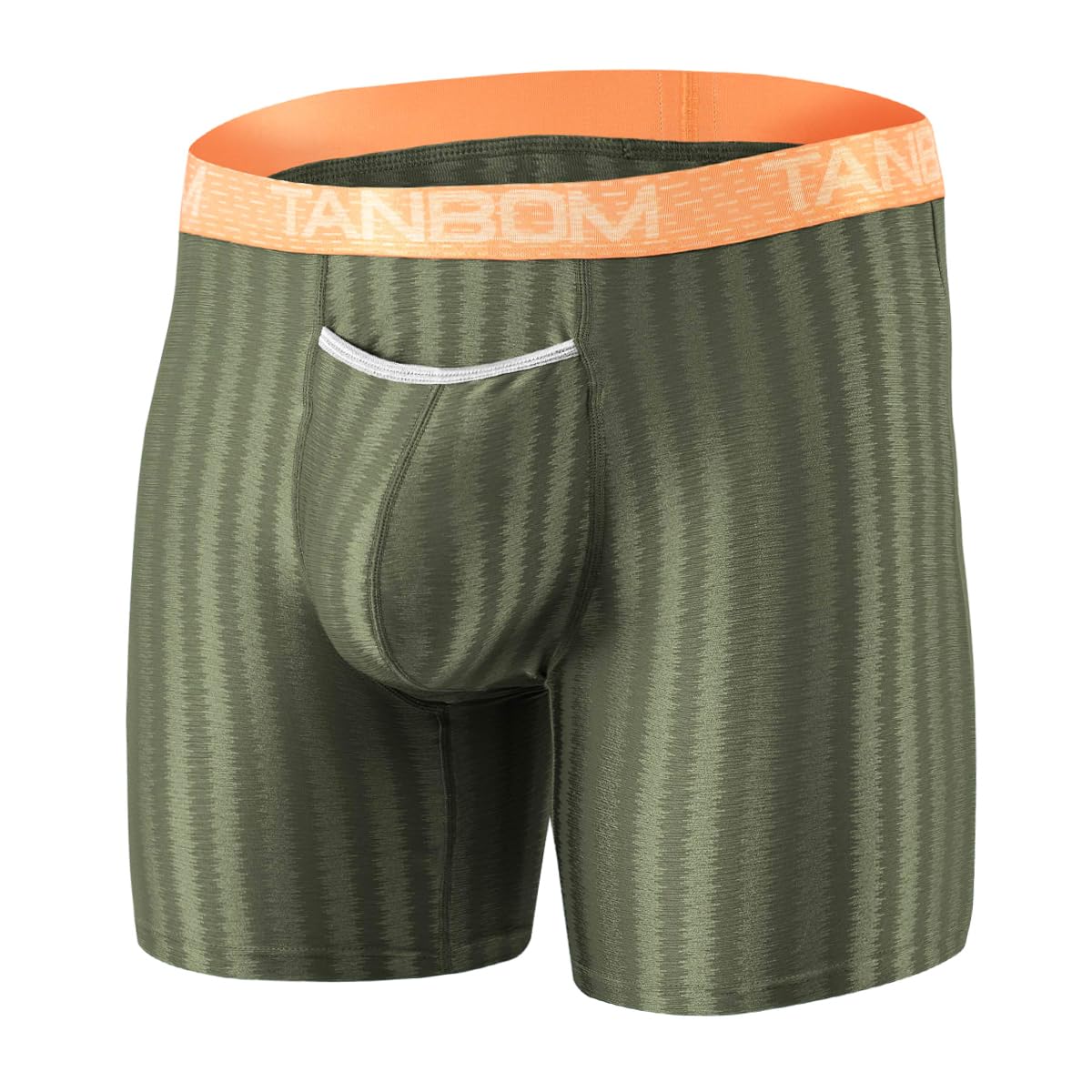 BIATWOWR Men's Boxer Shorts Wide Band Transparent Sexy Under