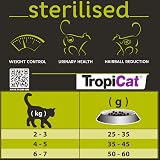 Karma premium dla dorosłych kotów po zabiegu sterylizacji TROPICAT STERILISED 800g