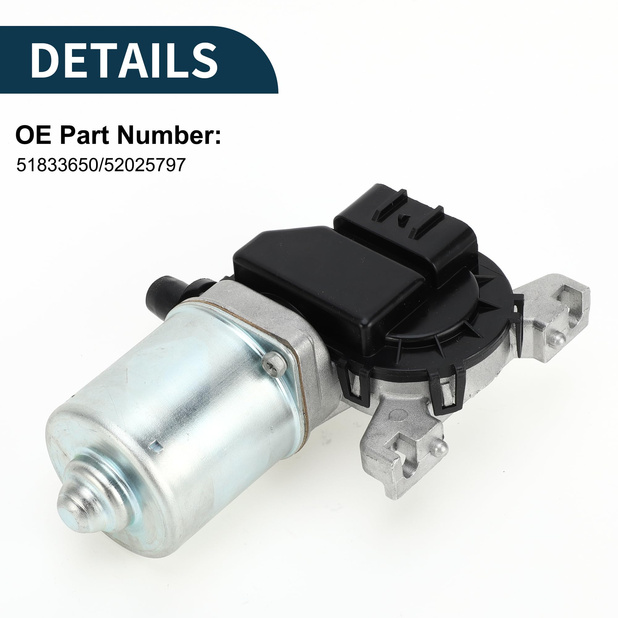 Motore tergicristallo per Lancia Ypsilon 3 III 312 2011-2021 4 Pin No.51833650/52025797 Motore tergicristallo anteriore Sostituzione 1 pezzo