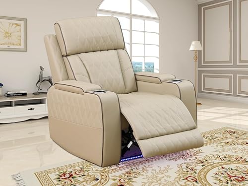 Miniatura 48 de Juego de sofá para sala de estar, sofá de dos plazas con consola de almacenamiento, portavasos, luz LED, puerto USB para apartamento, oficina