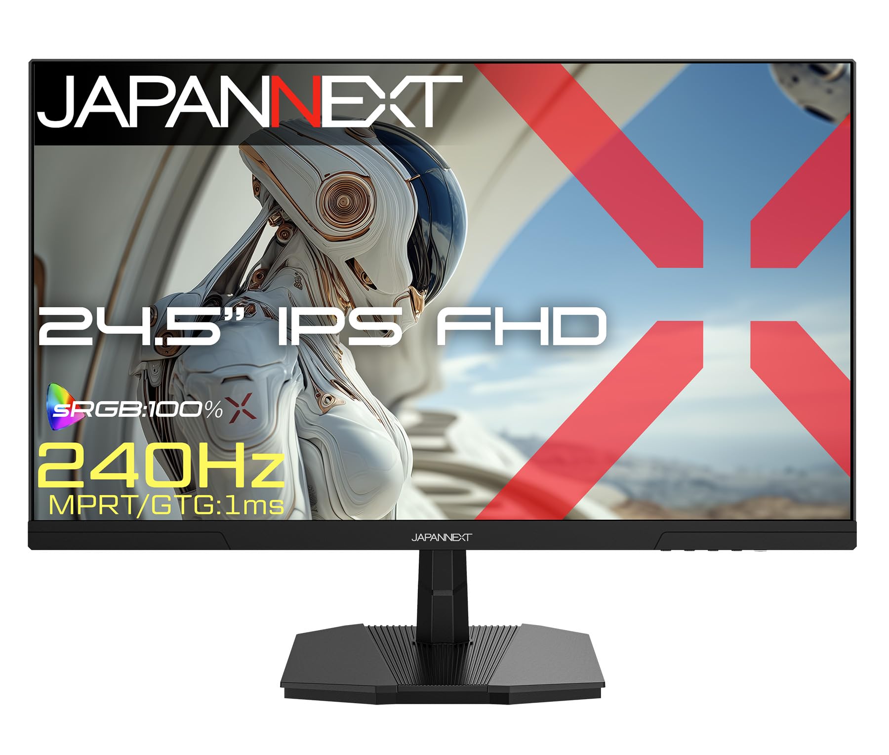 JAPANNEXT 24.5 フルHD 240Hz ゲーミングモニター Amazon.co.jp: 【ECサイト限定】JAPANNEXT 24.5インチ IPSパネル搭載