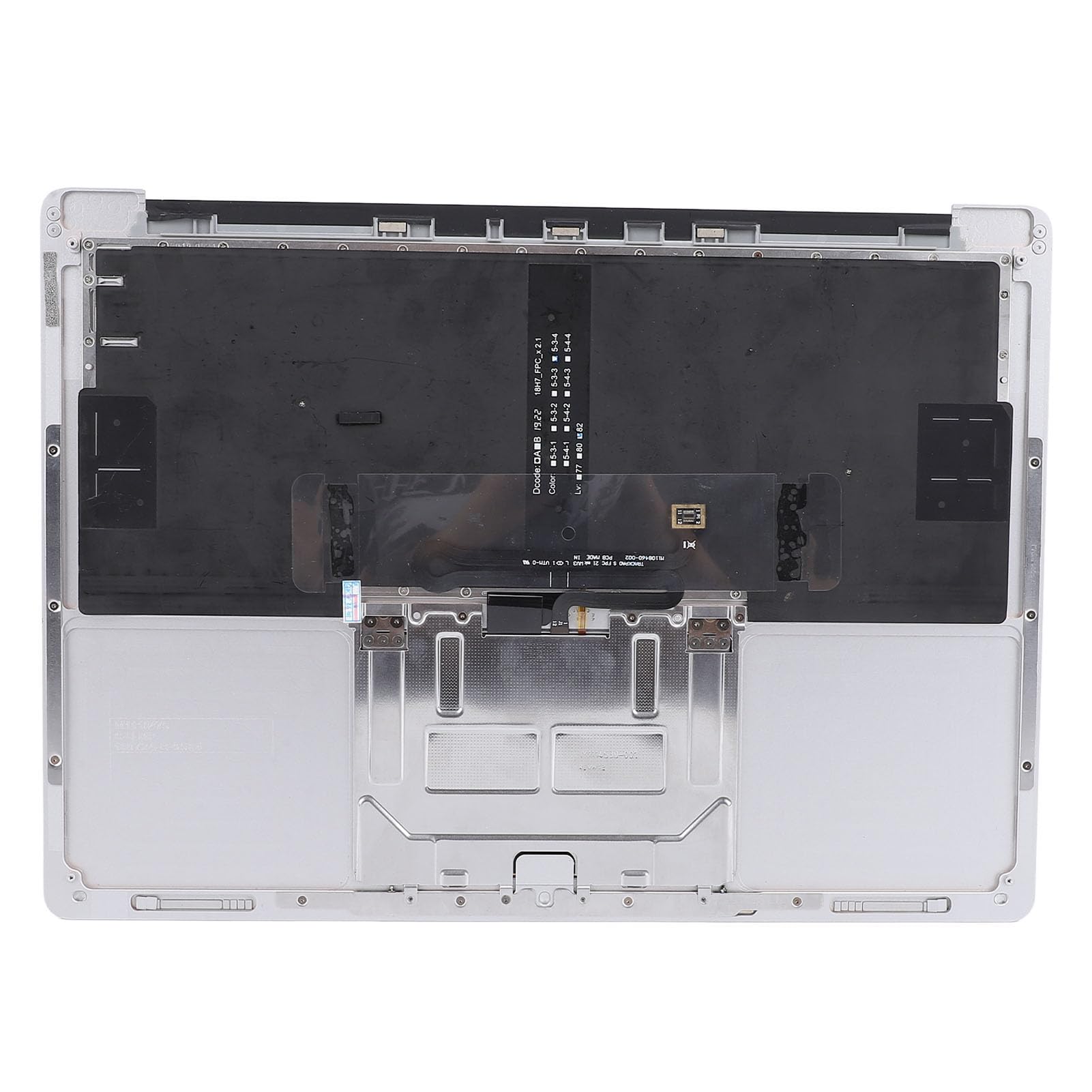 Generic Laptop Palm Rest Keyboard -Touchpad Montaż, Wygodne staż Klawiatury Laptop Palm Resort dla Akcesoriów (SILVER)