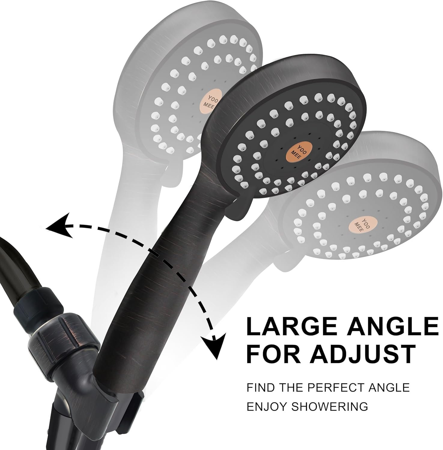 High Prure Handheld Shower Head with Powerful Shower Spray