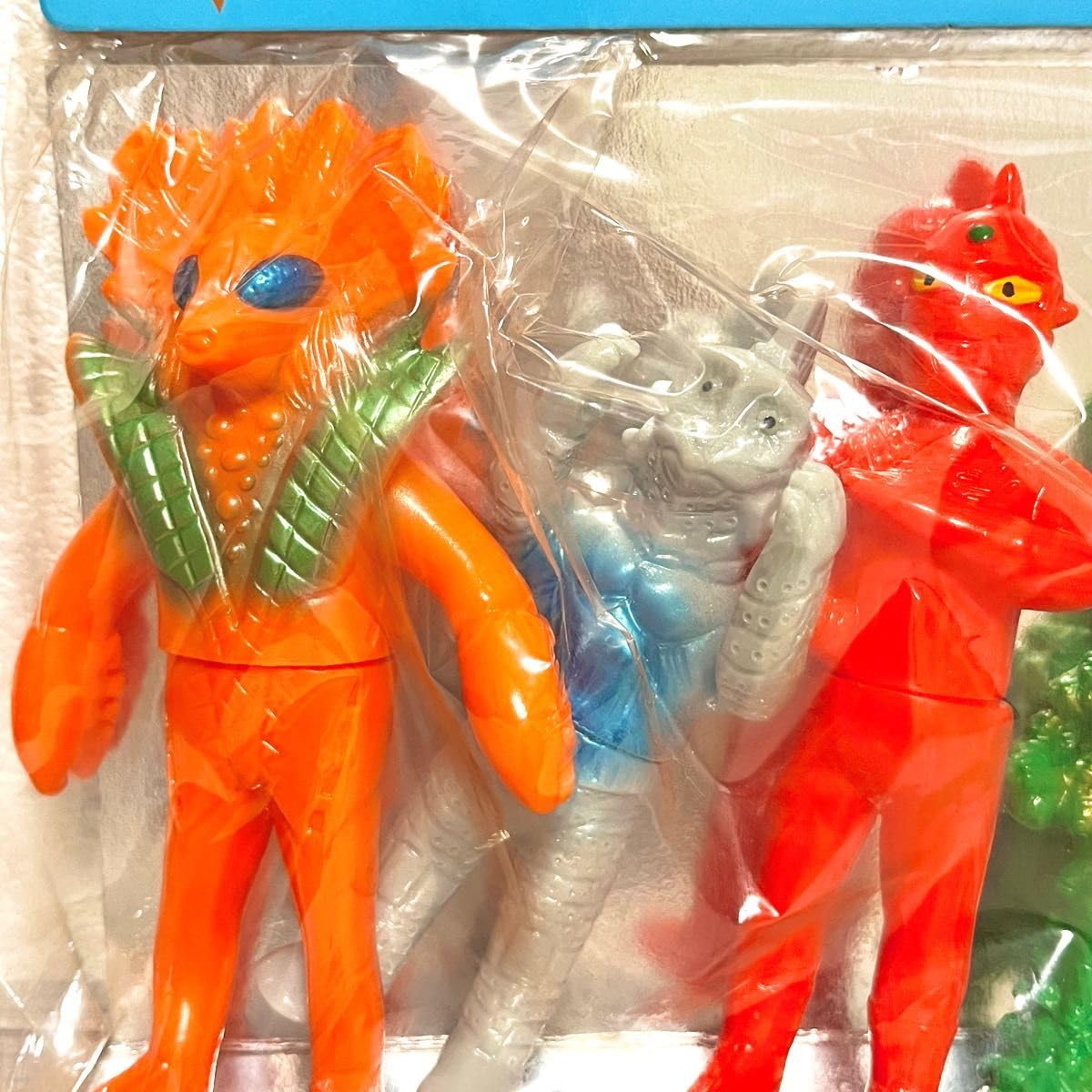 Amazon.co.jp: 復刻ブルマァクミニ怪獣シリーズHセットソフビウルト