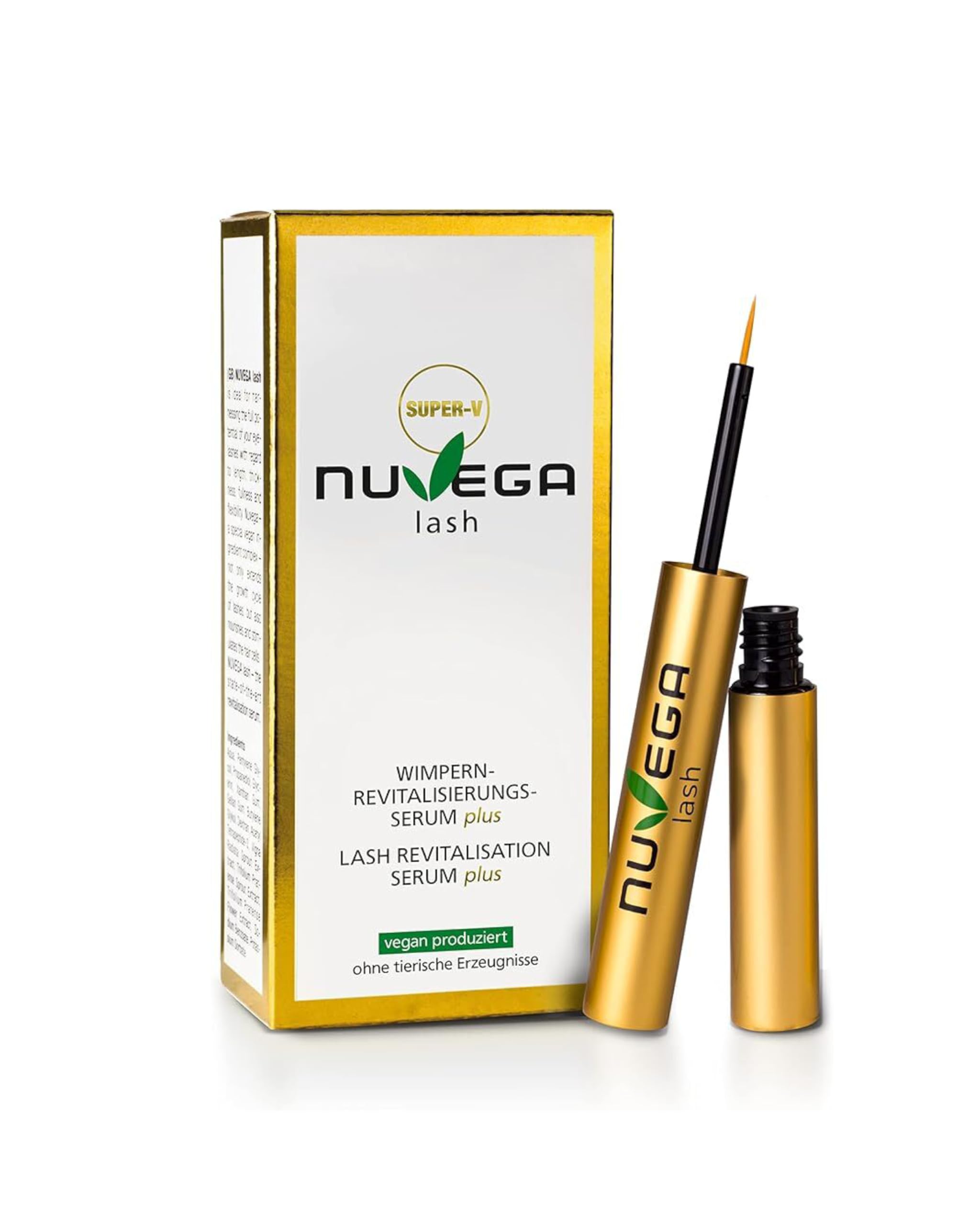 【新品、未使用】NUVEGA LASH SERUM 3ml NuVega Lash Eyelash - Vegan Eyelash and Eyebrow Serum made in