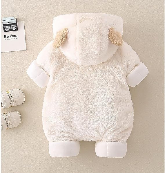 Feelcrag Combinaison De Ski Filles Manches Longues Barboteuse Garçons Filles Imperméable Une Pièce Romper Pull Rembourré Chaud Manteau Enfant Bébé Combinaison Avec Bordure De Fourrure Détachable