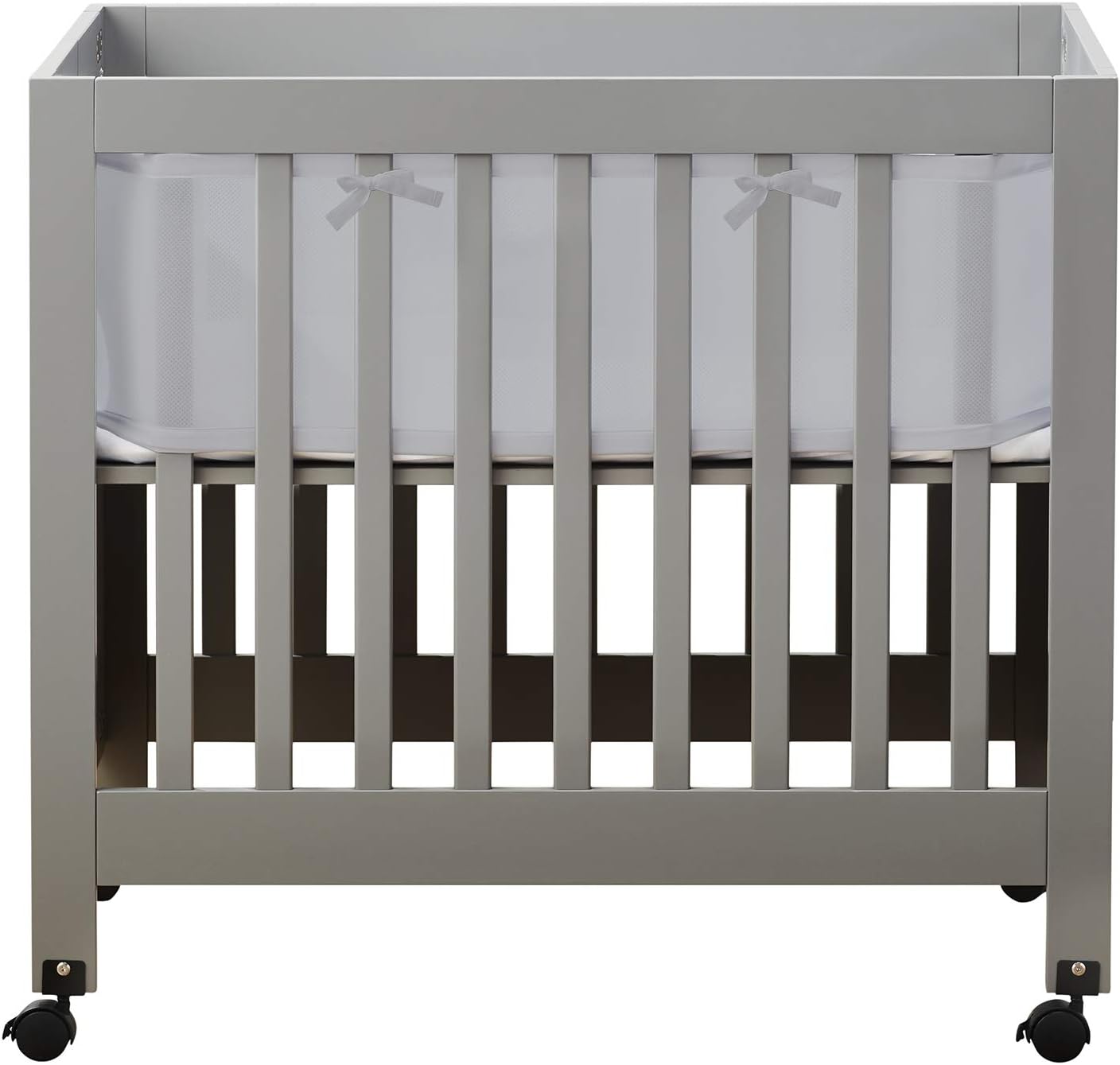 mini crib padded bumper