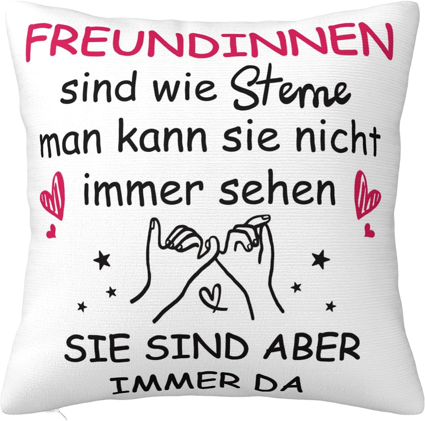 Bibi & Tina Kissen 30x30 Cm - Wendekissen Mit Pferde Motiv