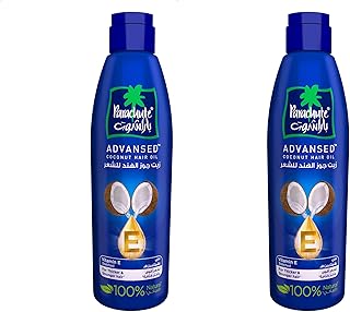 زيت شعر متطور بفيتامين اي 180 مل من باراشوت، قطعتين