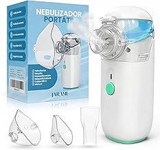 JARAMI - Portable Rechargeable Nebulizer for Adults, Children and Babies - Silent Inhaler for Cough, Asthma, Respiratory Diseases - Inhaler with Handle for Home and Travel Use.