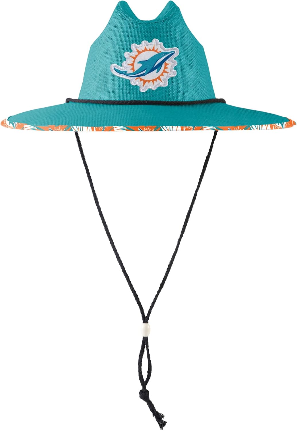 NFL Team Color Floral Lifeguard Beach Straw Sun Hat