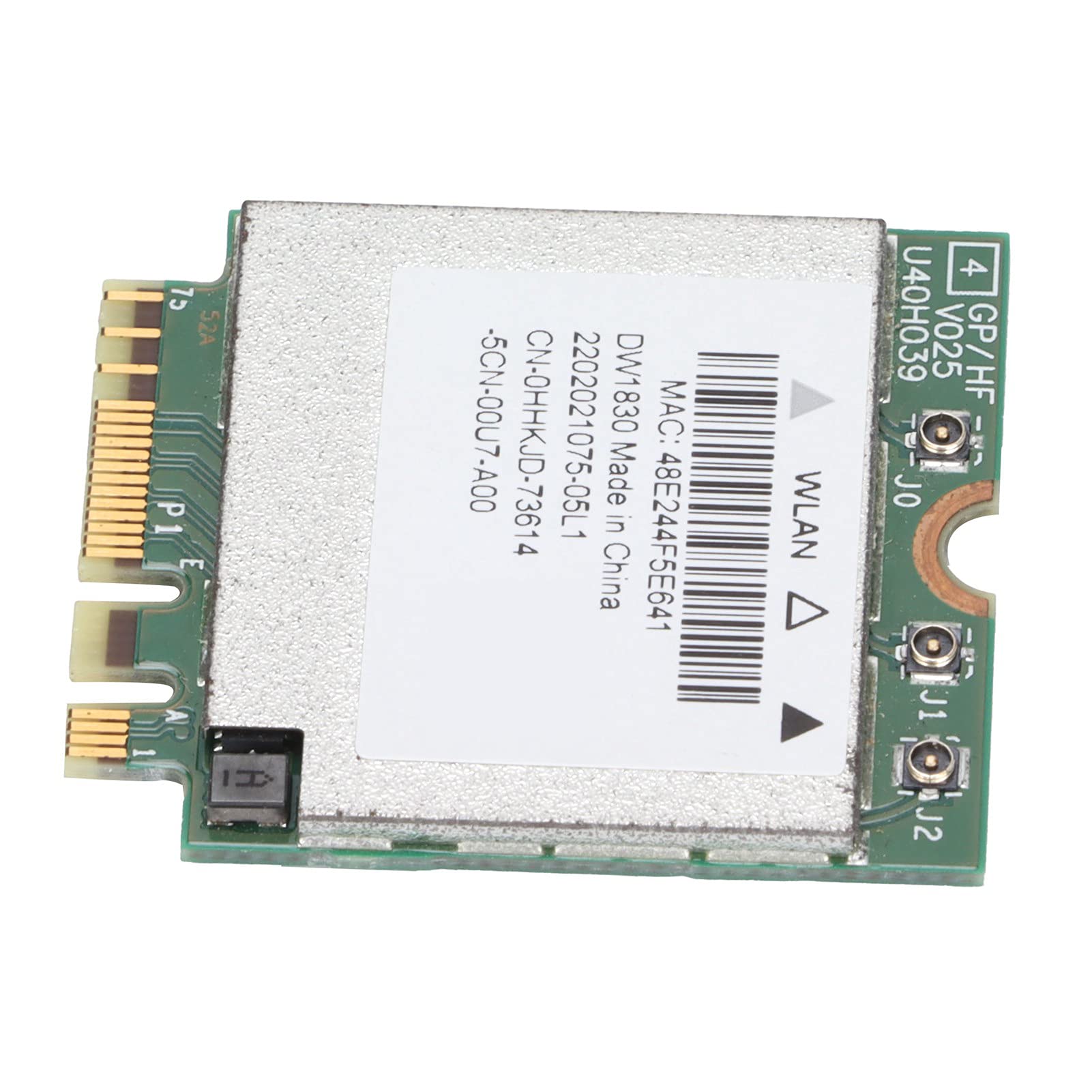 Jectse Scheda Wireless DW1830, Scheda di Rete per Computer Dual Band 2.4G/5G, Accessori per Computer di Rete, Plug And Play, Antenna da BT, per OS X/Linux/Windows