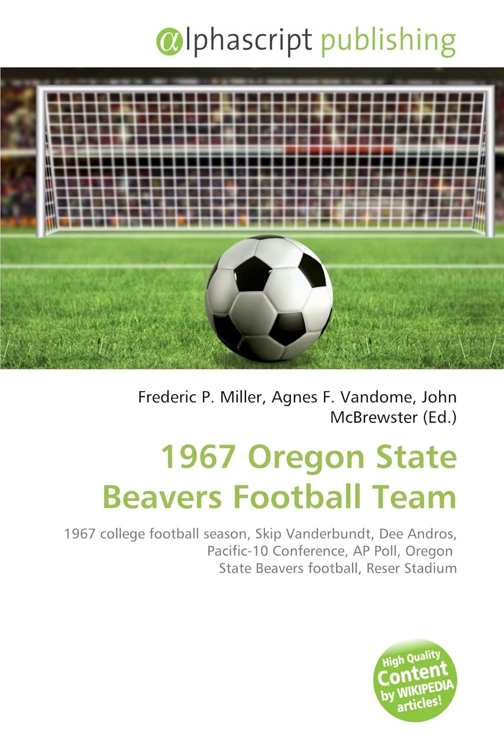 1967 Oregon State Beavers Football Team 1967 college football season