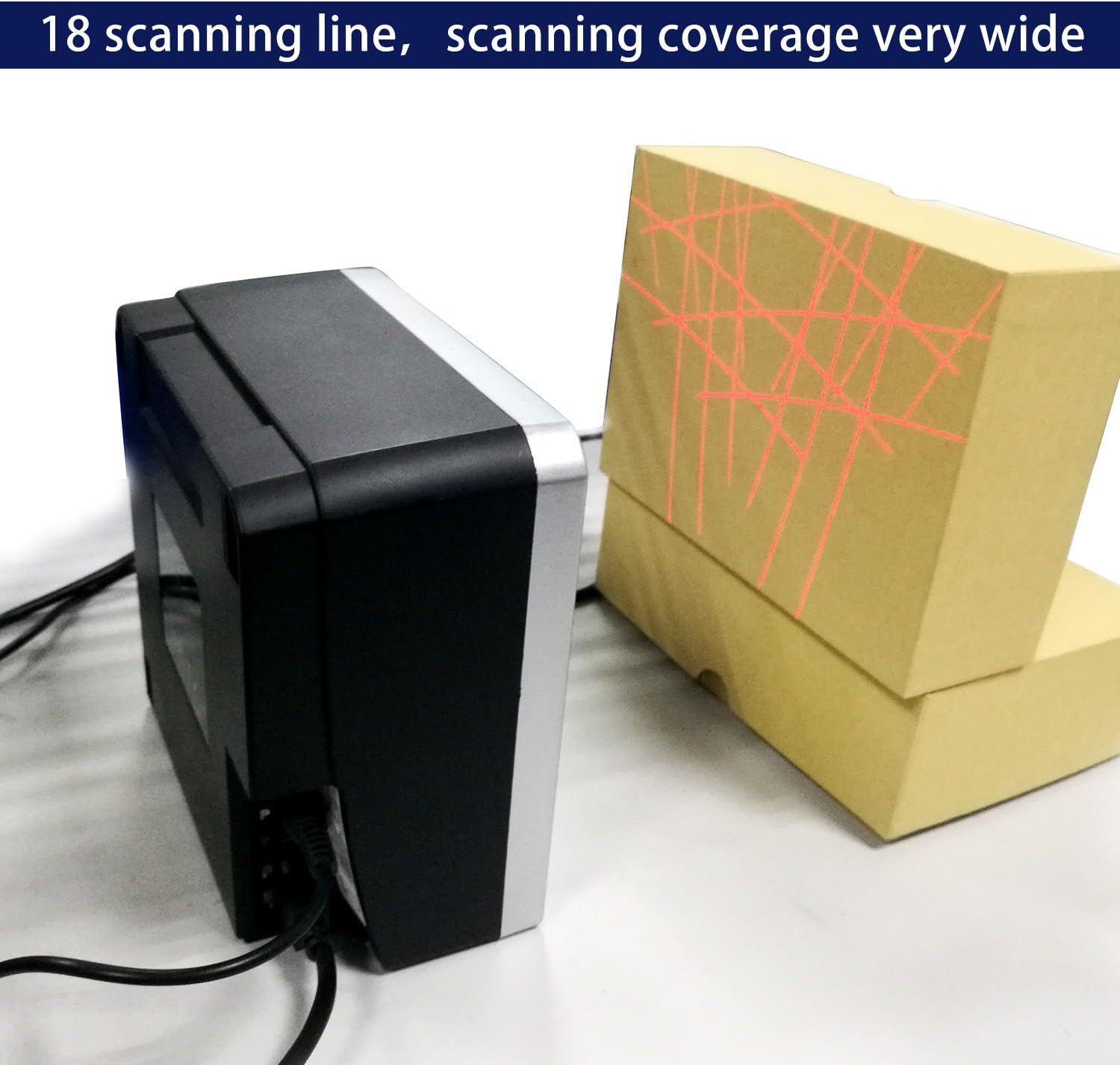 Symcode MJ-2300-1D Scanning Coverage