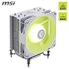 MSI MAG COREFROZR AA13 WHITE 120mm ARGB White Processor Air Cooler