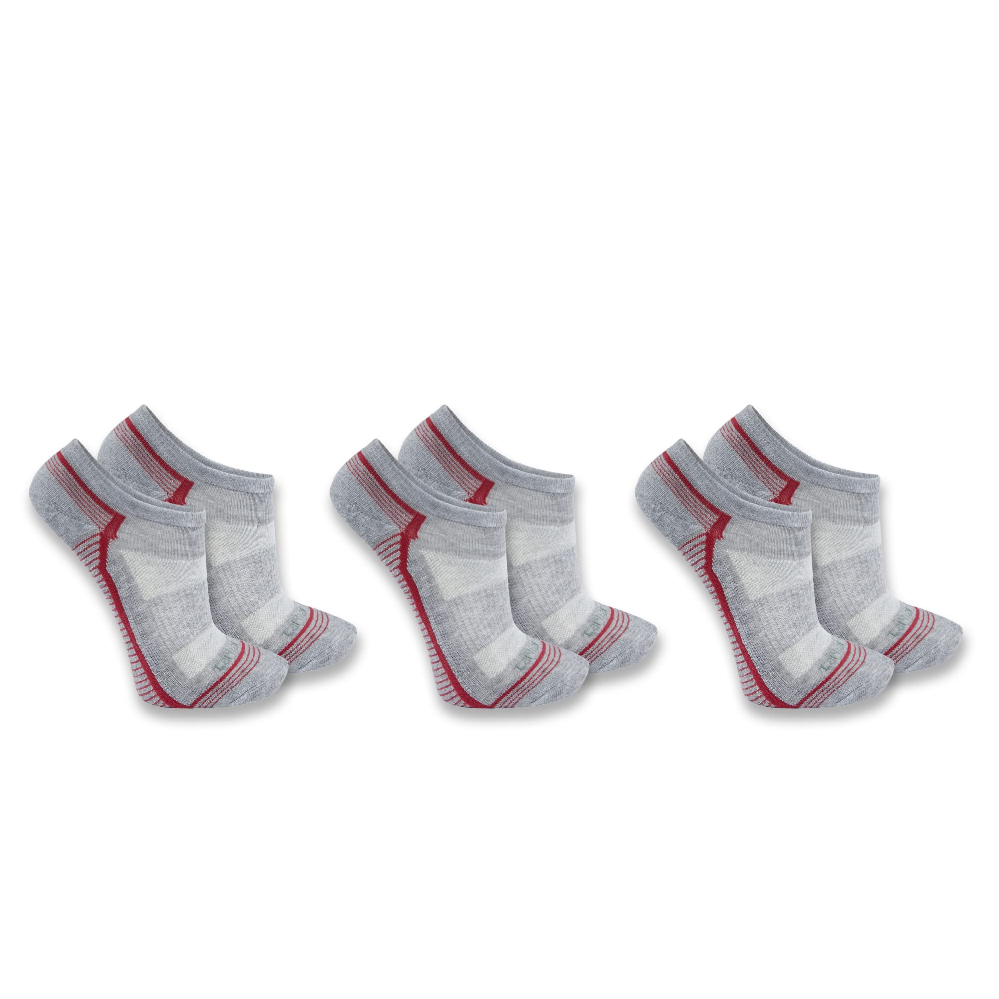 Carhartt Women's SL6403W Women's Force® Midweight Low Cut Sock 3-Pack