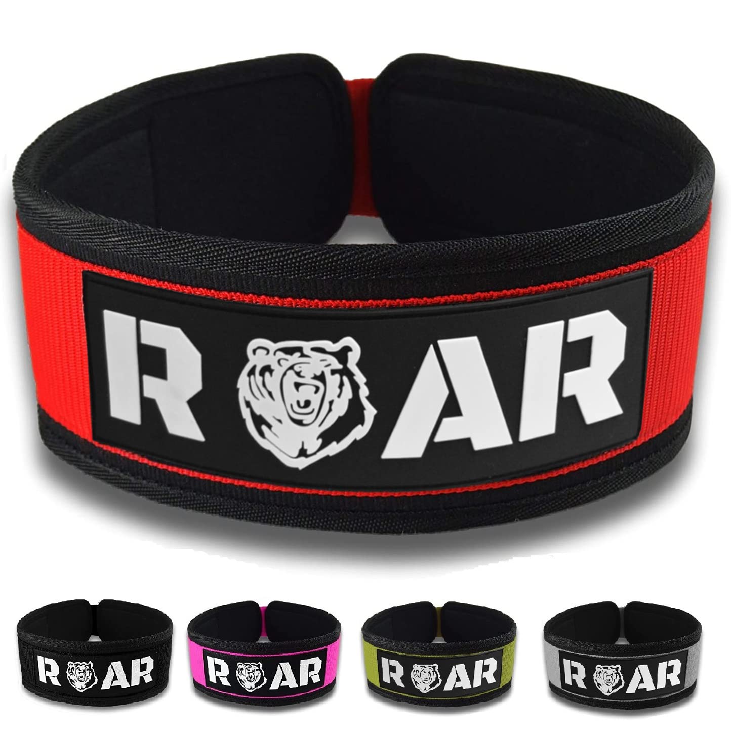 Roar® Weight Lifting Belt, Gym Belt, Powerlifting Belt, Lift Weight Belt, Deadlift Belt, Squat Belt, Lifting Belt Men