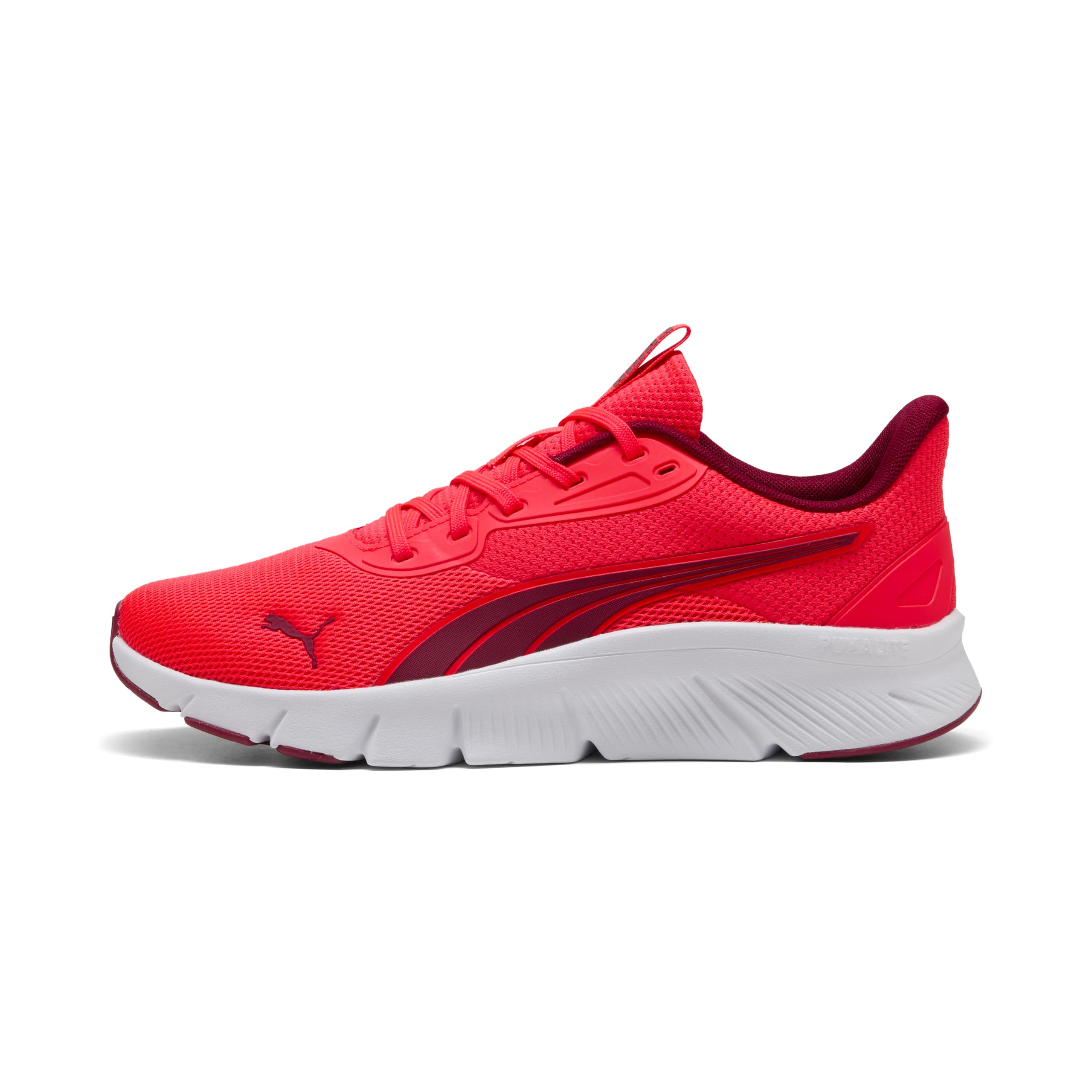 Puma Unisex's Flexfocus Lite Modern Tennis, Ultra Red Granat Glow Puma Weiß, 44 EU