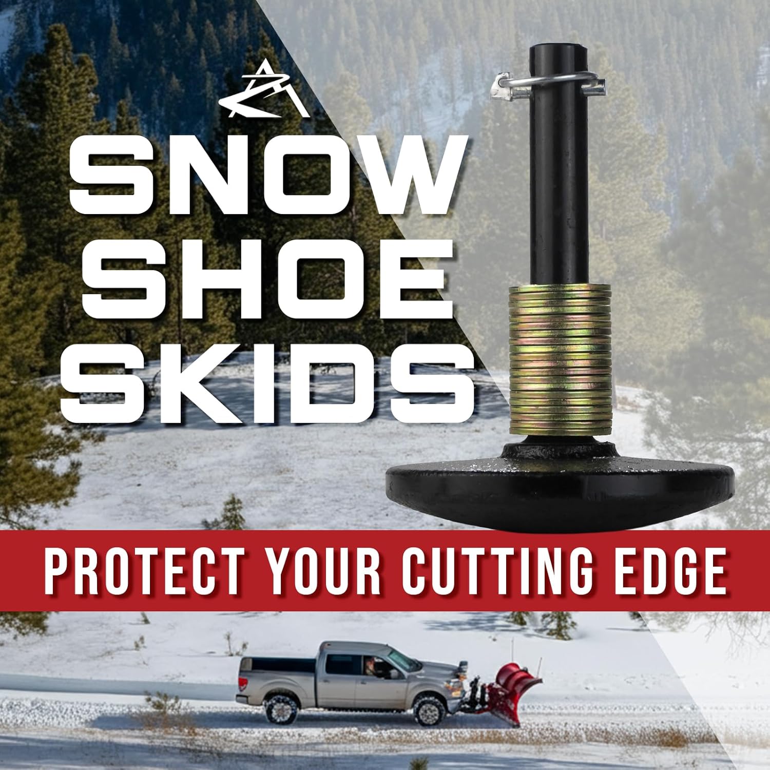 The ROP Shop 3 Pack - Buyers Products Snowplow Shoe Assembly & Hardware for Boss MSC01570