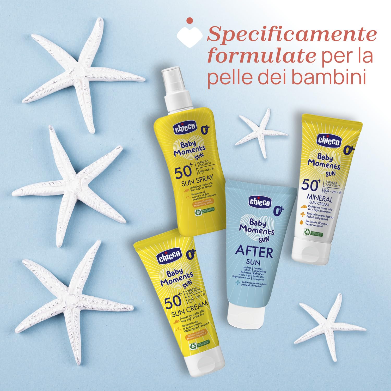 Chicco Latte Doposole, Lenisce la Pelle del Bambino Dopo l'Esposizione al Sole, Idrata la Pelle Arrossata, Texture Leggera, Offre Sollievo Immediato, Effetto Rinfrescante, 150 ml