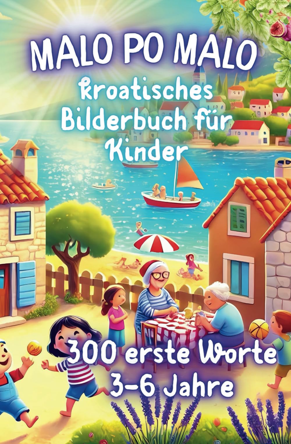 Malo po malo, meine ersten 300 kroatischen Wörter: Mein buntes Bilderbuch zum Kroatisch lernen