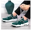 CHICAGO-01 Stylish Casual Mid Top Sneaker and Trendy Shoes with Laces for Men & Boys, Perfect, College, Parties and Outings, Lightweight, Comfortable, and Durable for All-Day Use Green gallery image