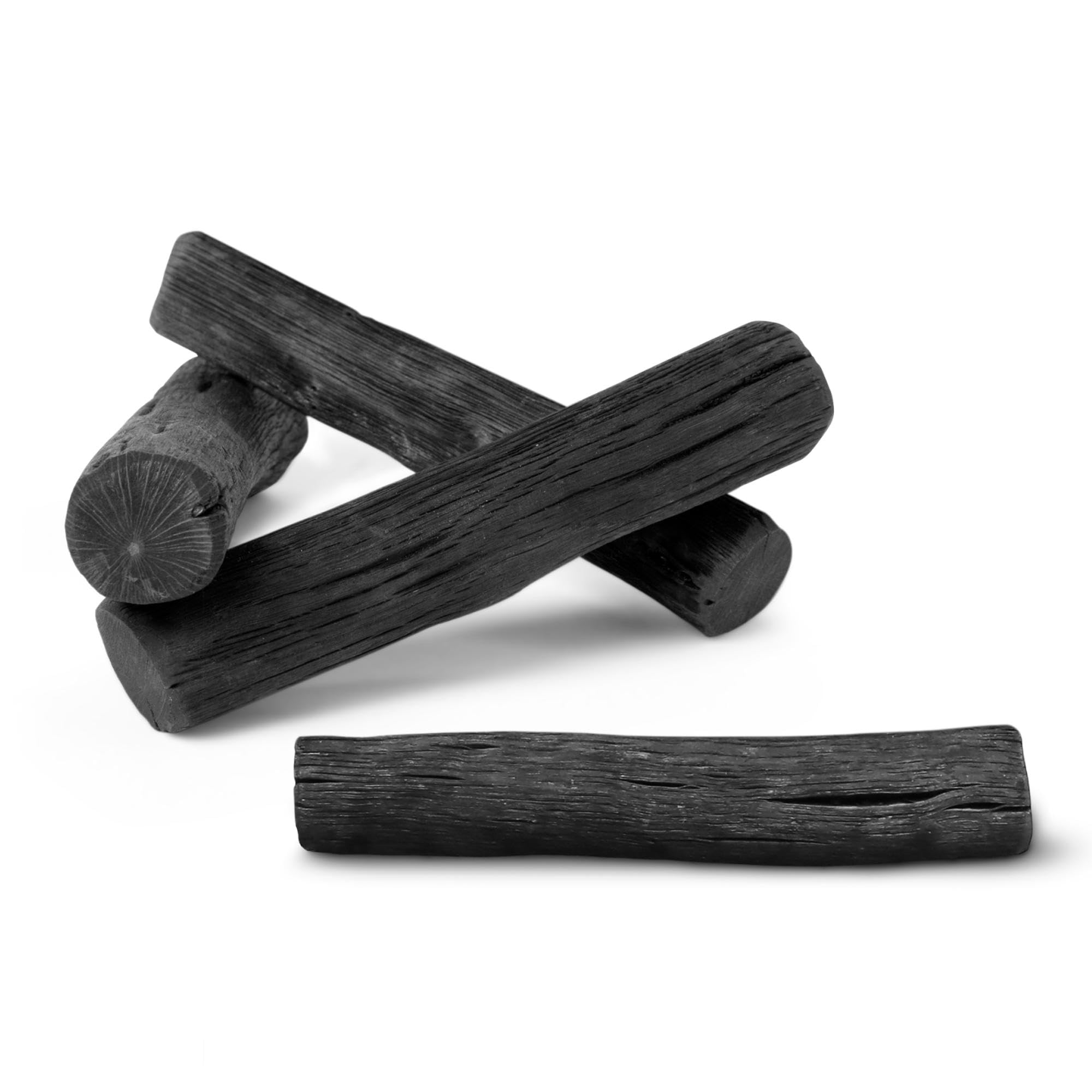 BLACK + BLUM - Charbon Actif Binchotan - Purification Traditionnelle Japonaise - Durée 1 An - Améliore le Goût de l'Eau du Robinet - Zéro Déchet - 4 Unité