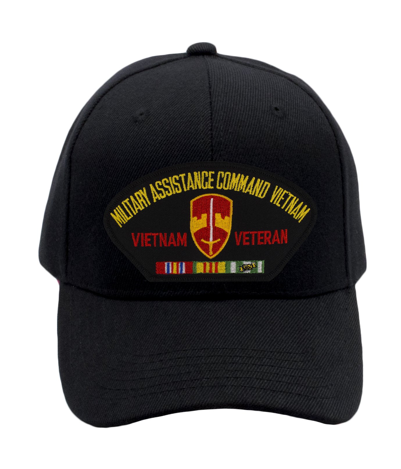 MACV - Military Assistance Command Vietnam Hat/Ballcap Adjustable One Size Fits Most (Multiple Colors & Styles)