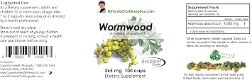 Dr Clark Bundle -1 Green Black Walnut Caps, 1Cloves & 1Wormwood