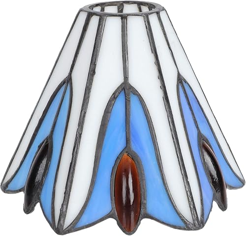 Miniatura 1 de Pantalla Decoraciones Para Salas De Casa Lámpara Cubierta De Lámpara De Noche Pantalla Ventilador Pantalla Lámpara De Cristal Lámpara Colgante