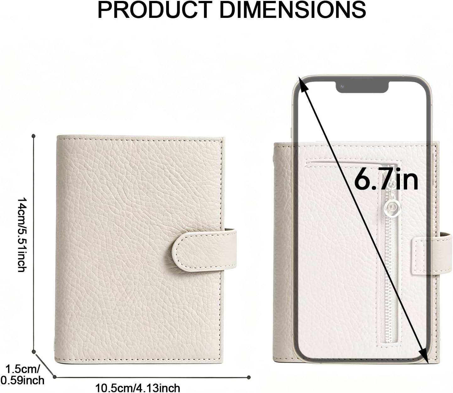 Genuine Leather Passport Holder for Travel Women Men RFID Blocking Slim Passport Wallet for Women with Card Slots Zippered Coins Pocket and Cash Holder Passport Cover Case
