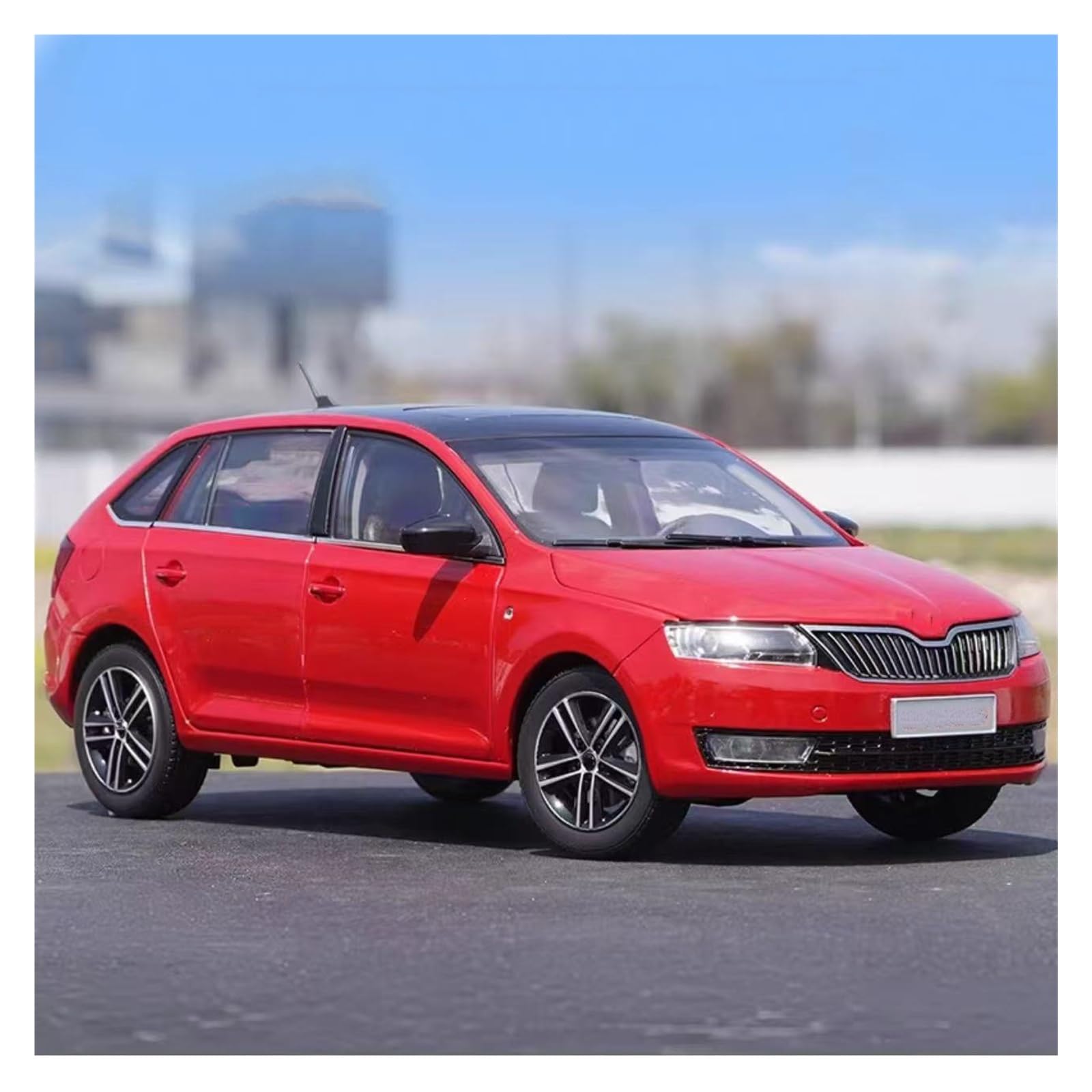 Btwodian Scale Model Car For Skoda For Rapid Diecast Model Car