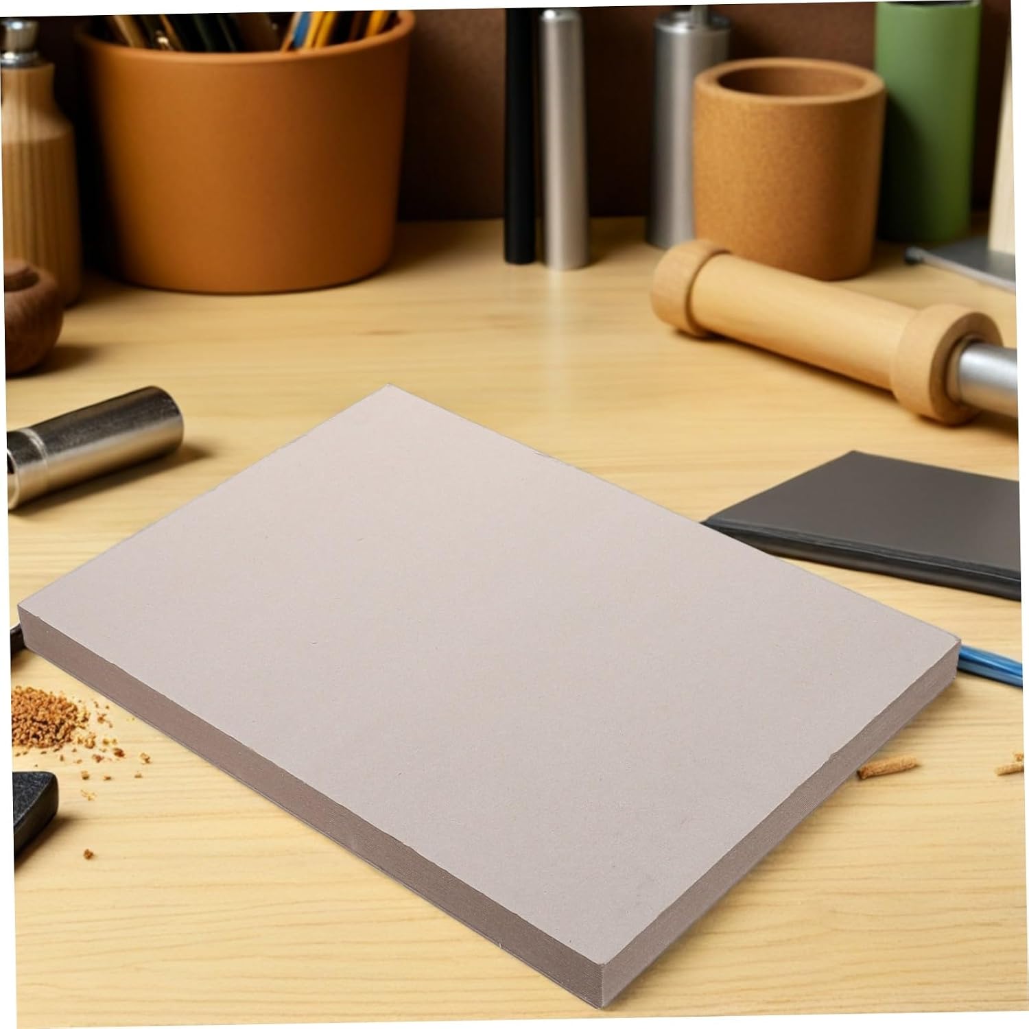FUOYLOO 18pcs Chipboard Backing Boards for Picture Frames and Thick Matting Material for Arts and Crafts Projects