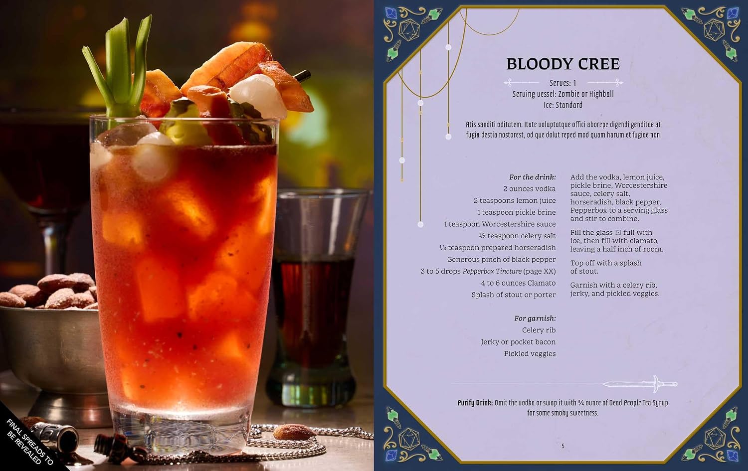 The Evening Nip: Critical Role's Guide to Beverages, Cocktails, and Potions